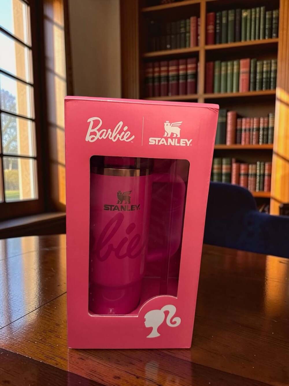 Stanley X Barbie Icon Quencher H2.0 Tumbler 30 Oz Pink